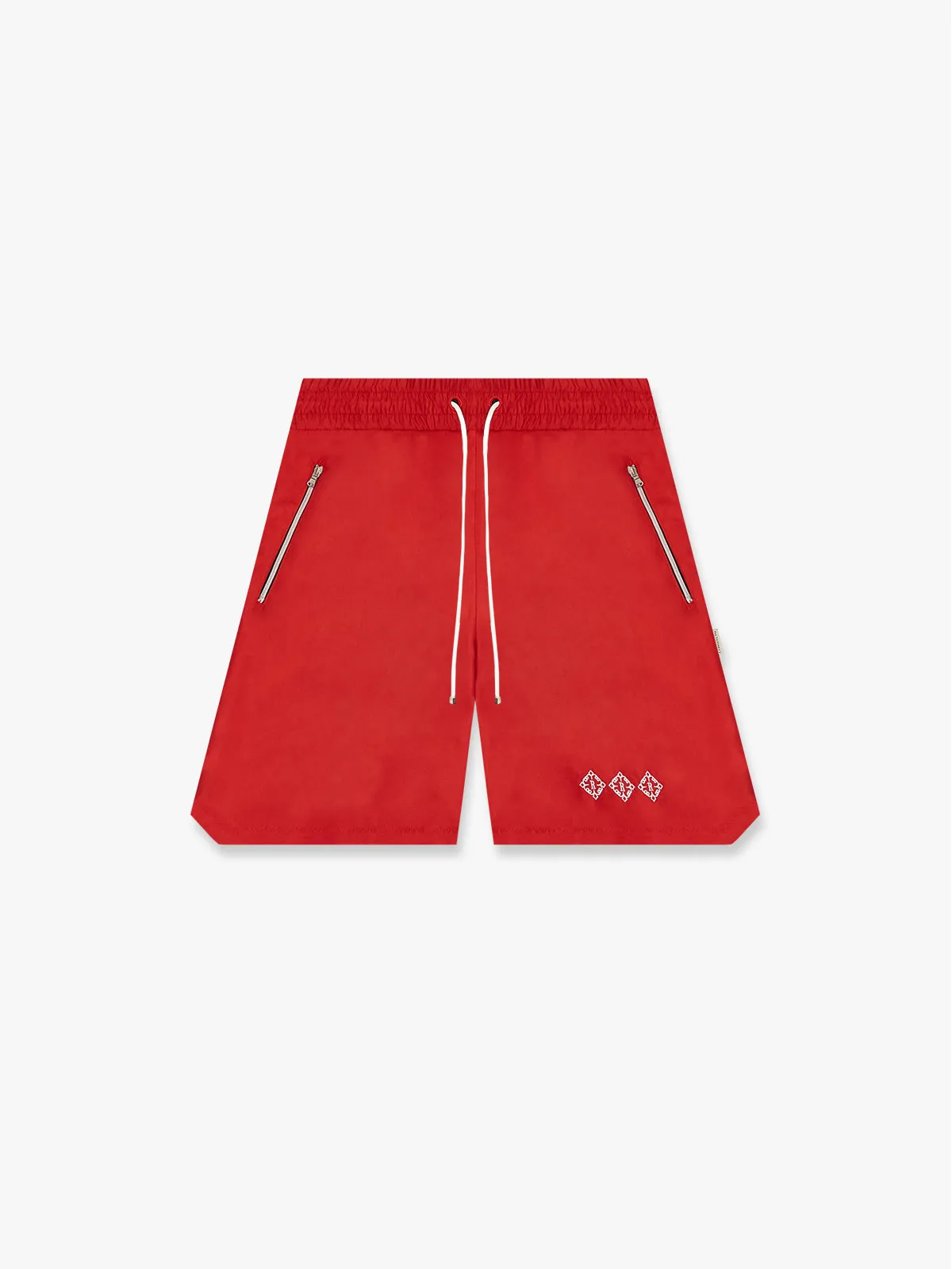 SWIM SHORTS SYMBOL - LAVA RED