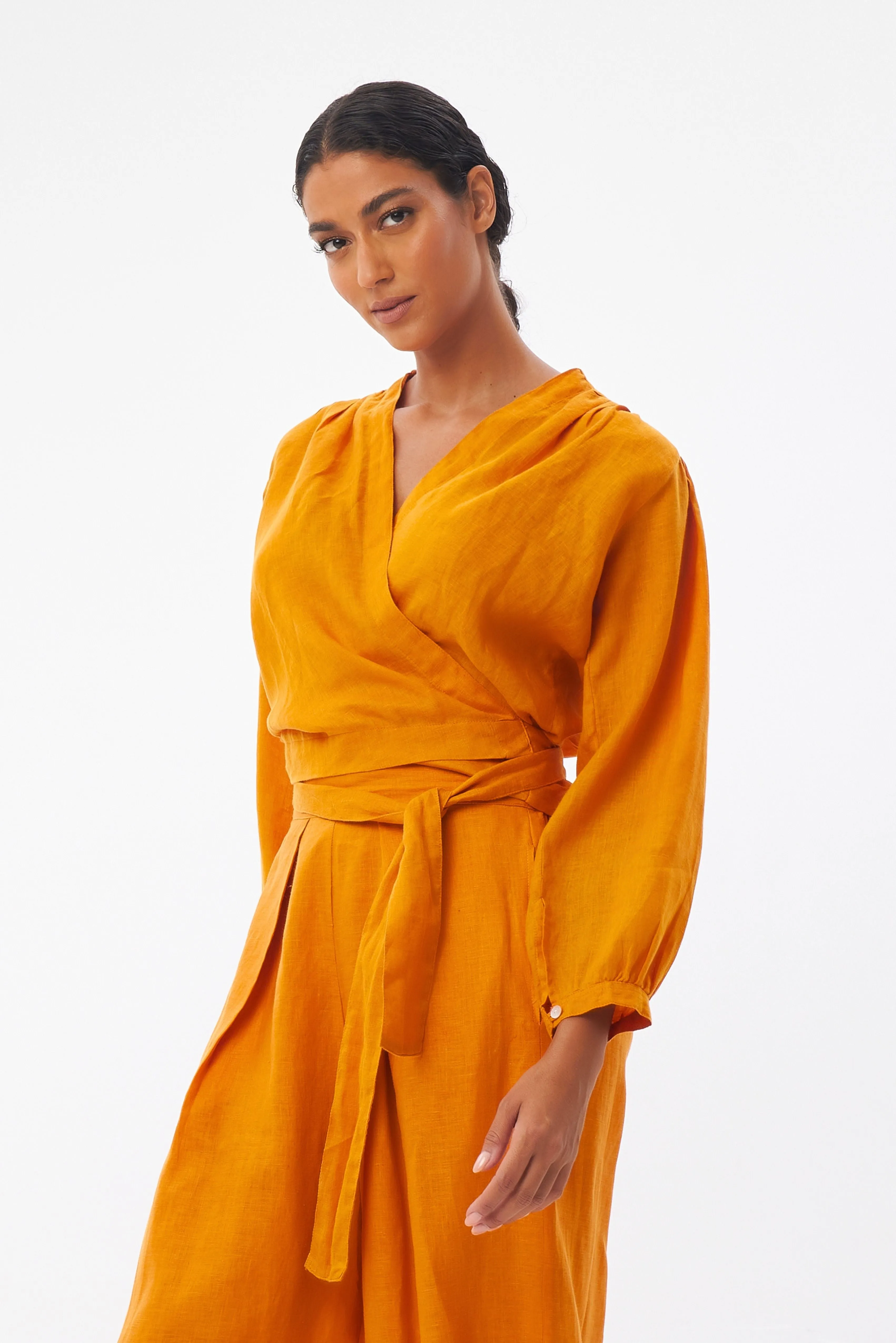 Tania Wrap Top // Kerstin Pants