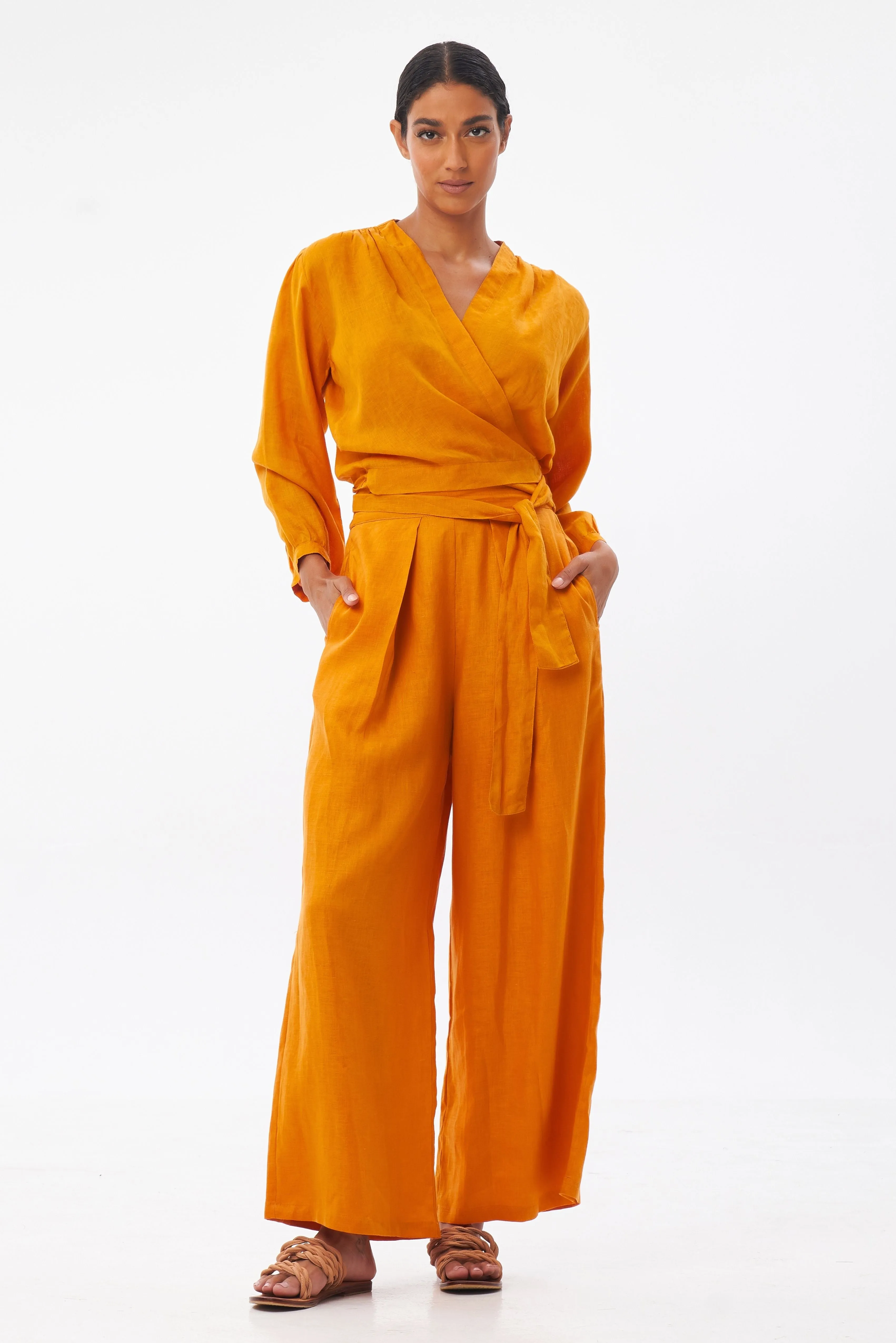 Tania Wrap Top // Kerstin Pants