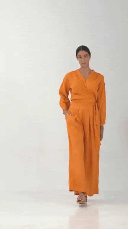 Tania Wrap Top // Kerstin Pants