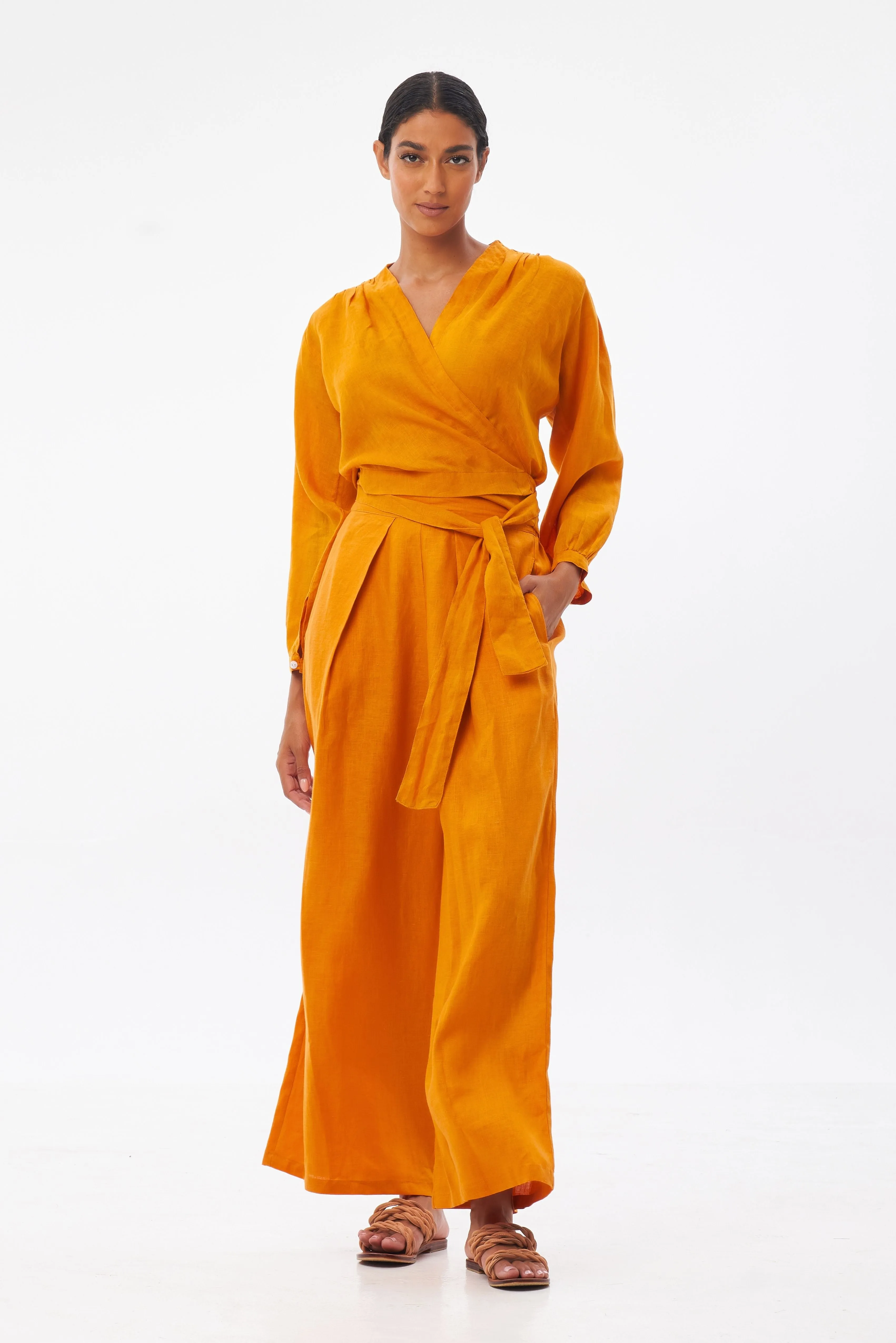 Tania Wrap Top // Kerstin Pants