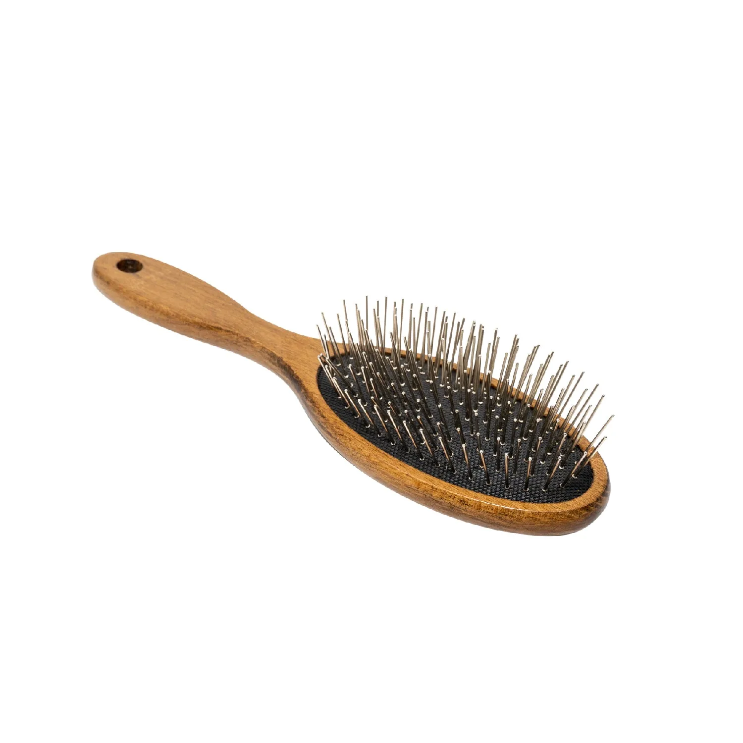 Tauro Pro Line Prestige Wooden Massage Dog & Cat Brush For All Hair Type To Improve Circulation And Promote Healthy Hair Growth