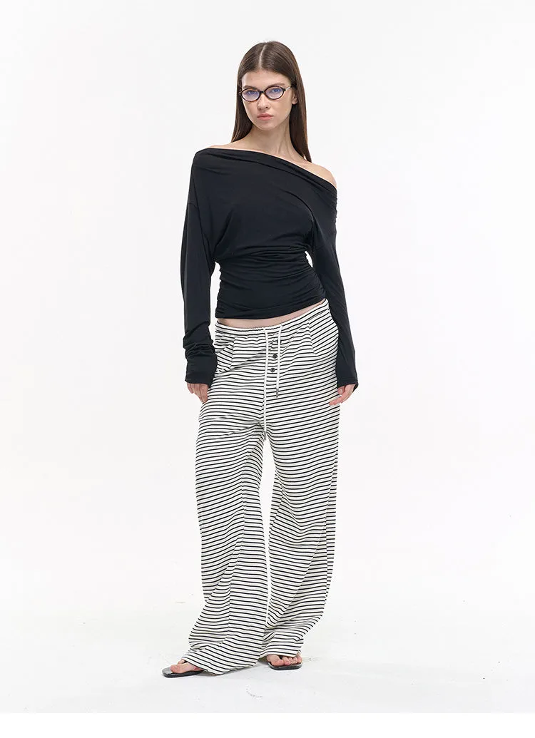 Tencel Off-Shoulder Top