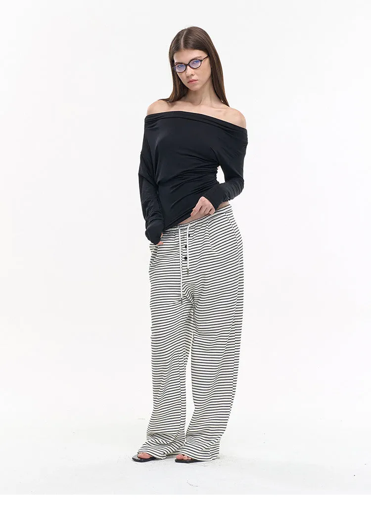 Tencel Off-Shoulder Top
