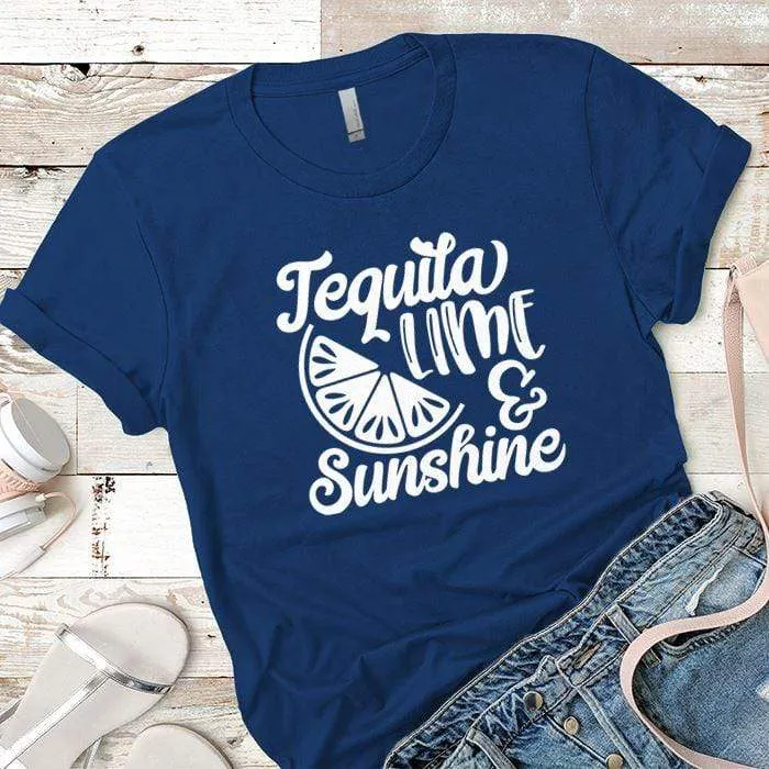 Tequila Lime Sunshine Premium Tees
