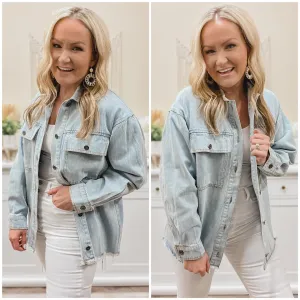 The Lucy Denim Shaket