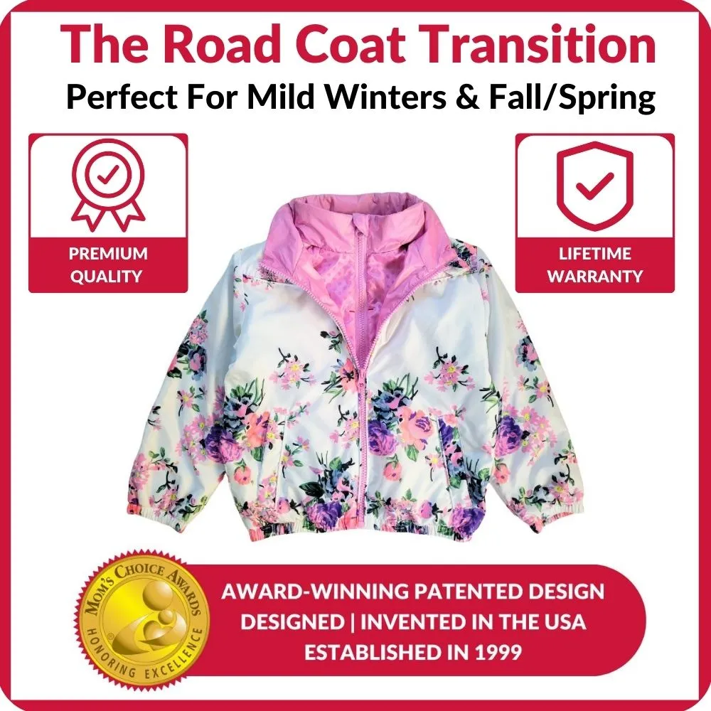 The Road Coat Transition  - Flower Print