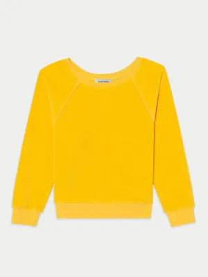 The Saba Raglan Top in Terry