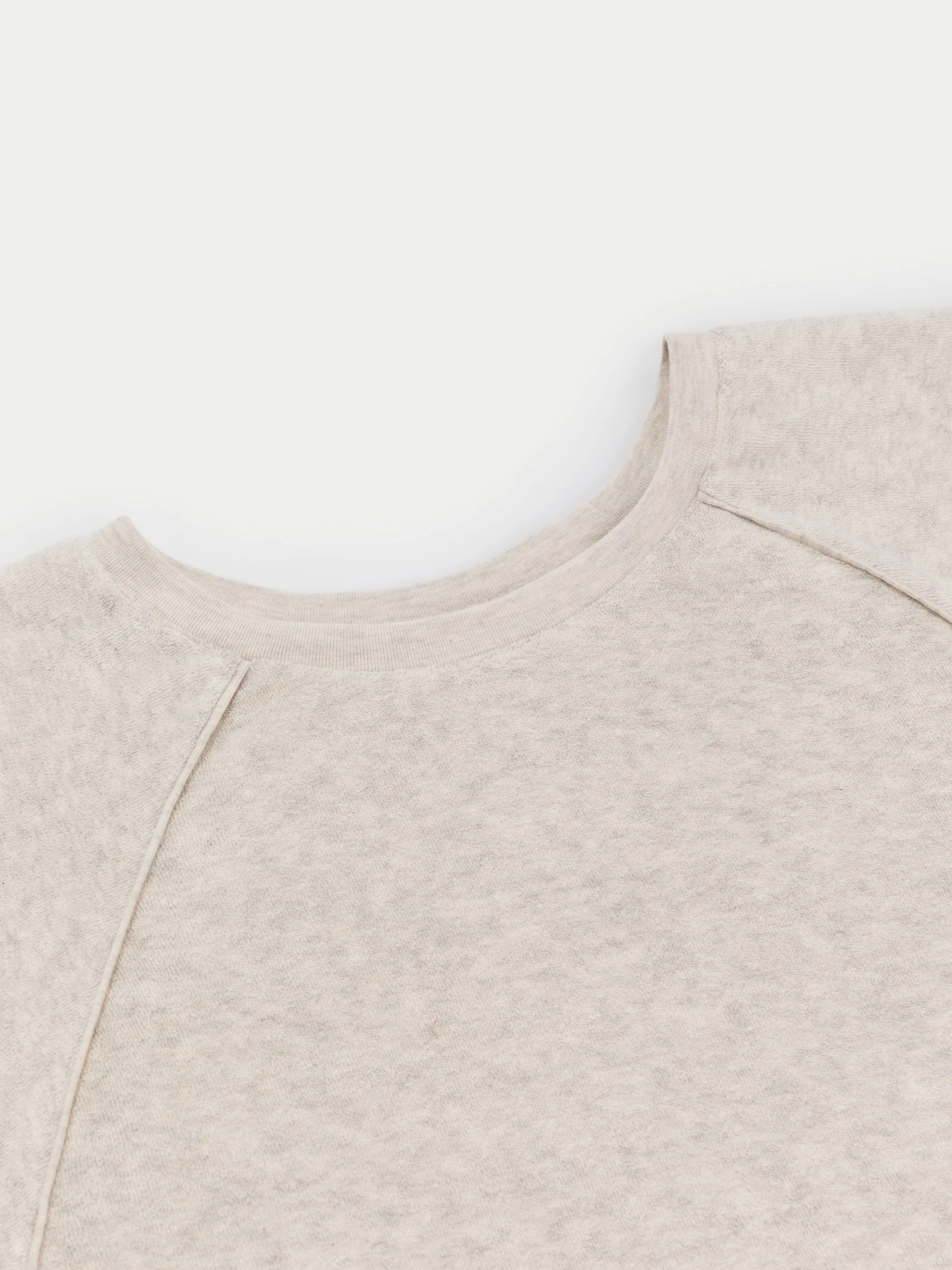 The Saba Raglan Top in Terry