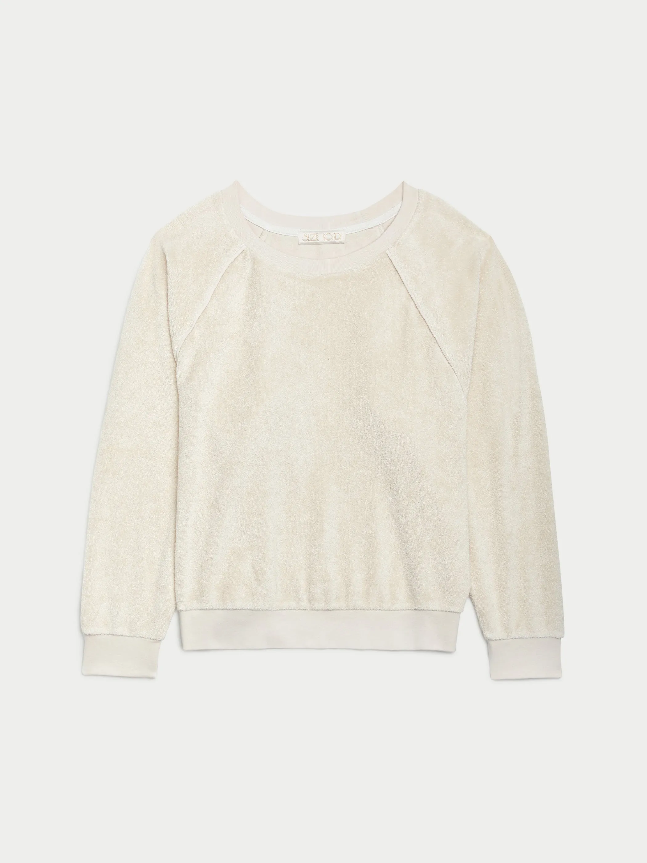 The Saba Raglan Top in Terry