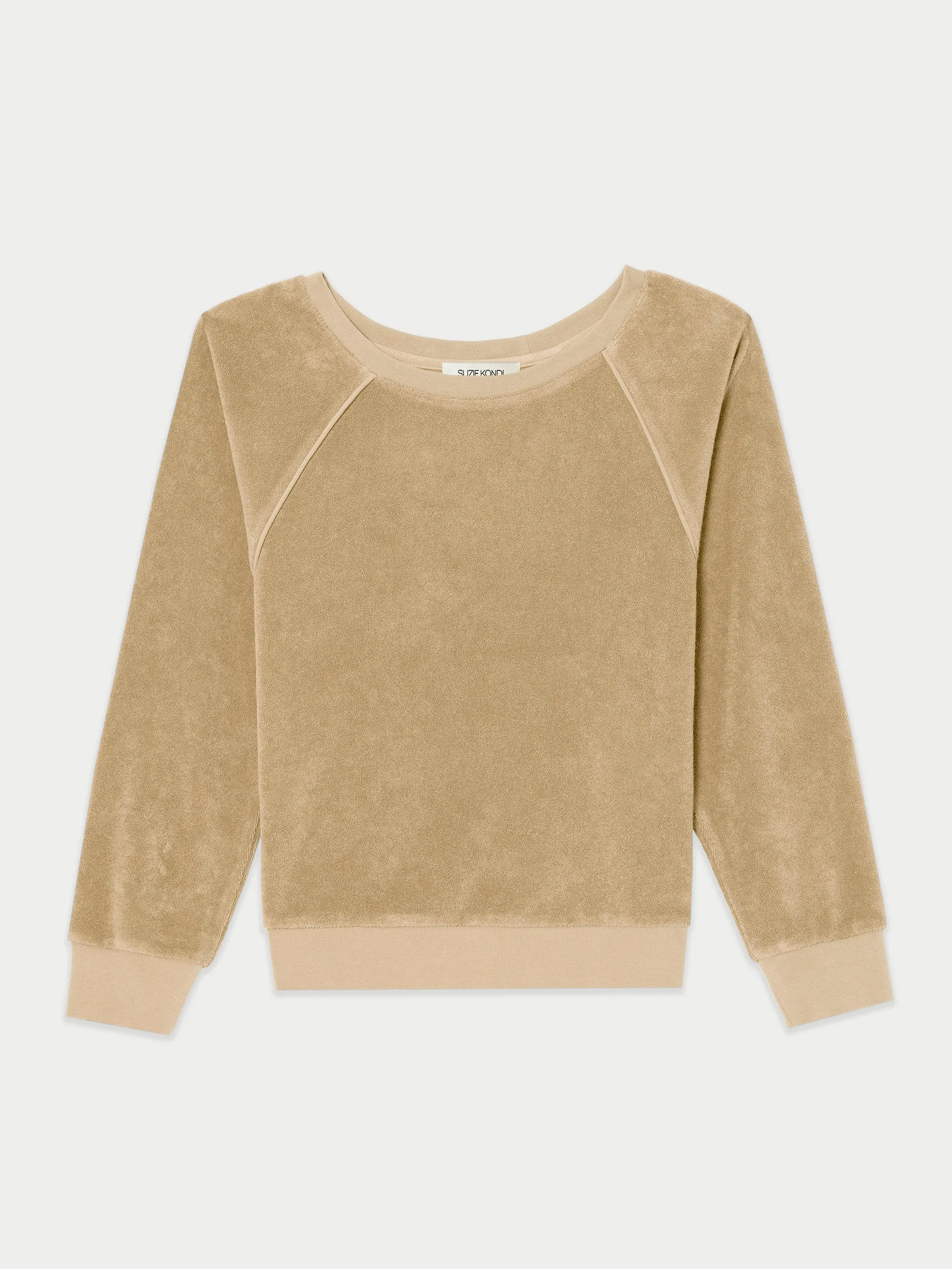 The Saba Raglan Top in Terry
