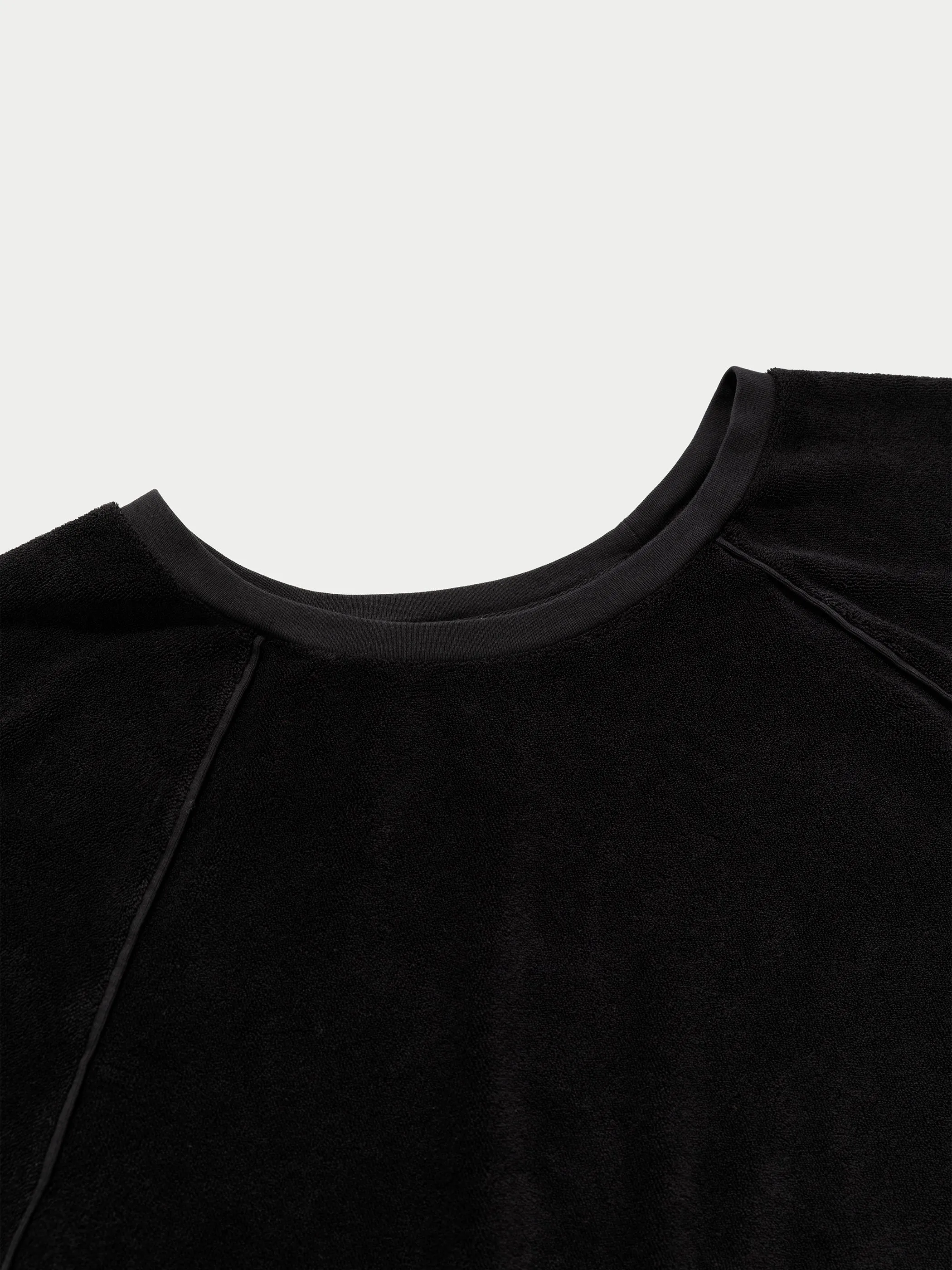 The Saba Raglan Top in Terry
