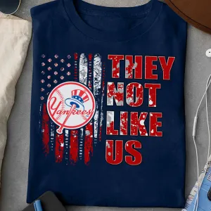 They Not Like Us Flag Shirt - NYYKs