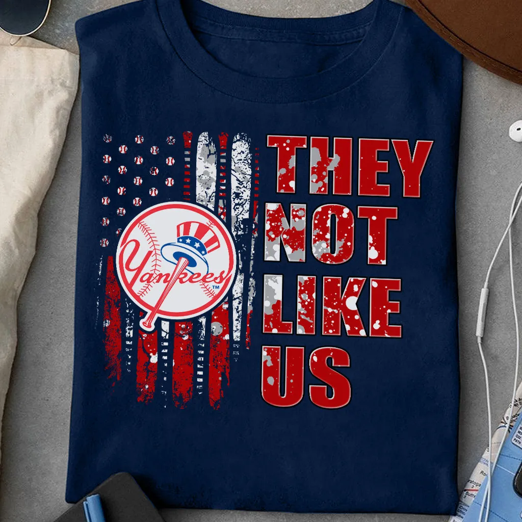They Not Like Us Flag Shirt - NYYKs