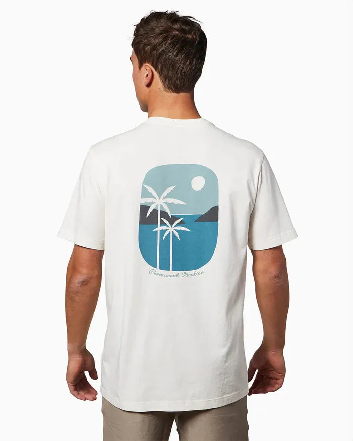 Toes on the Nose Permanent Vacation Short Sleeve Shirt in Natural