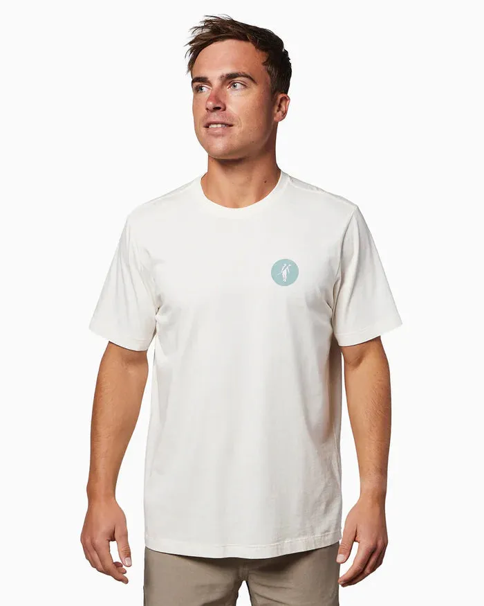 Toes on the Nose Permanent Vacation Short Sleeve Shirt in Natural