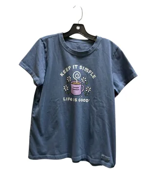 Top Short Sleeve By Life Is Good  Size: L