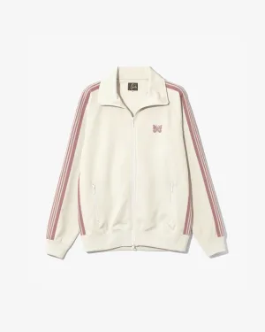 Track Jacket - Poly Smooth - Ivory