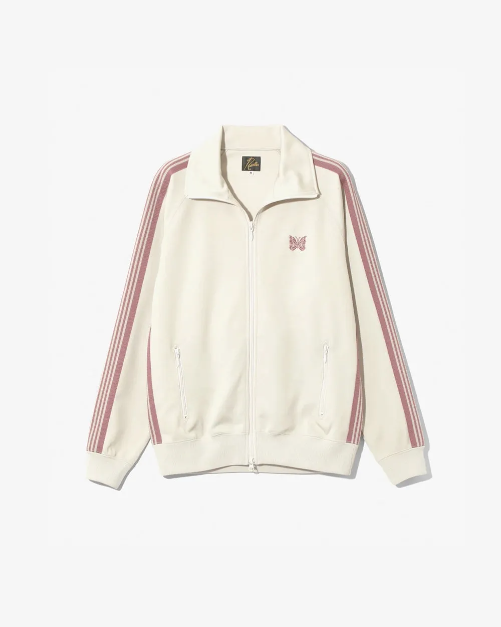 Track Jacket - Poly Smooth - Ivory