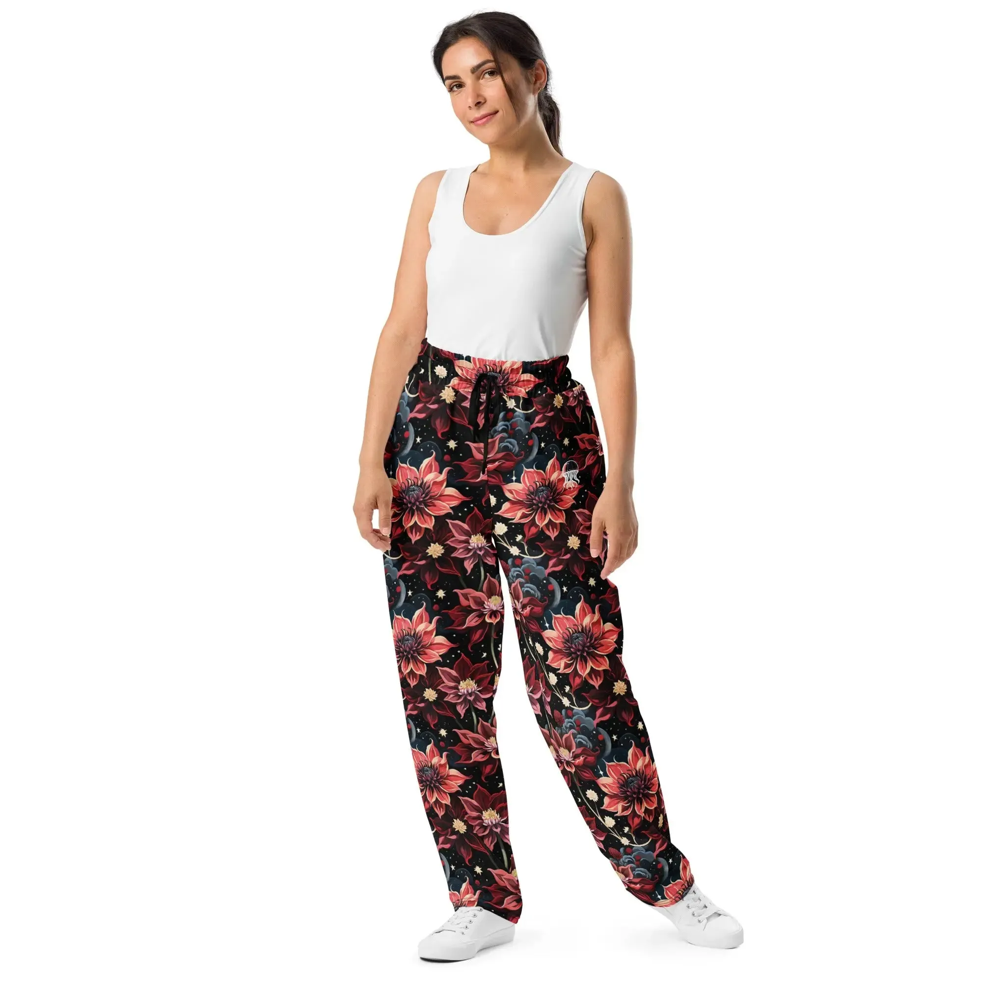 Twilight Dahlia Wide-leg joggers