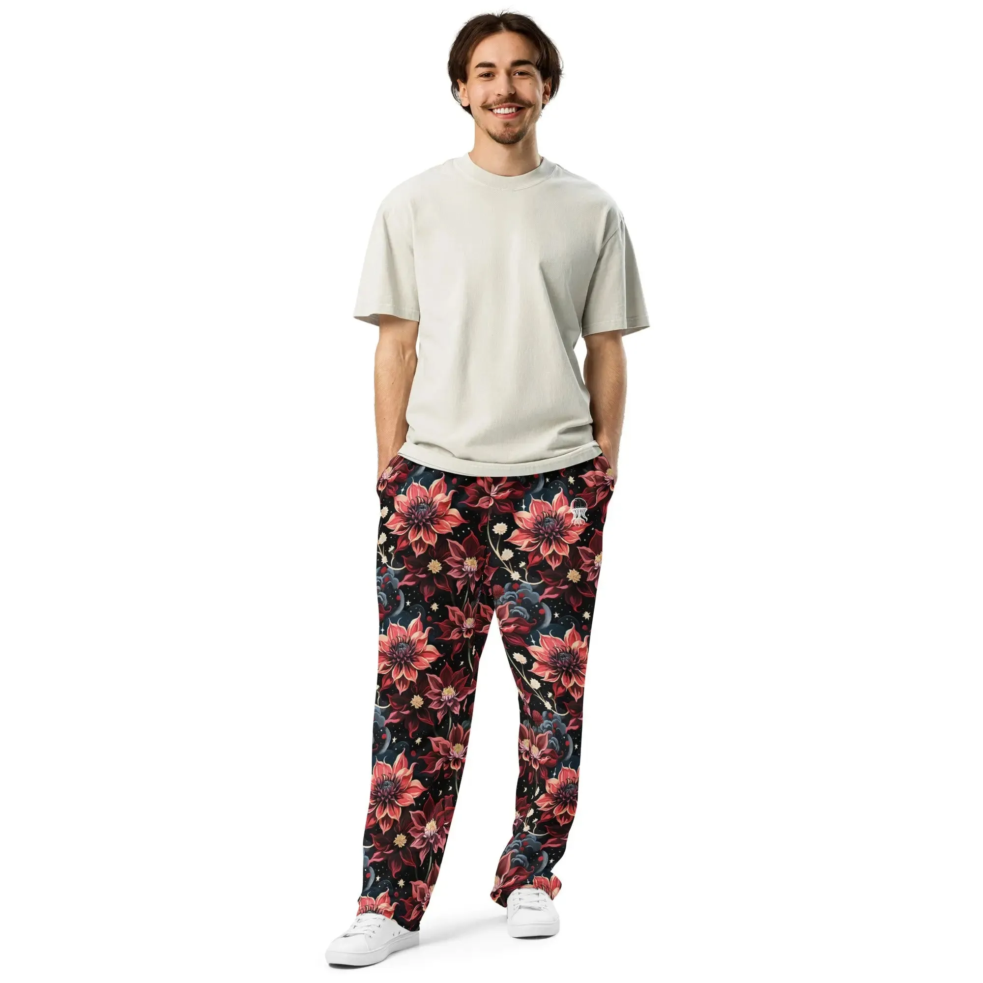 Twilight Dahlia Wide-leg joggers