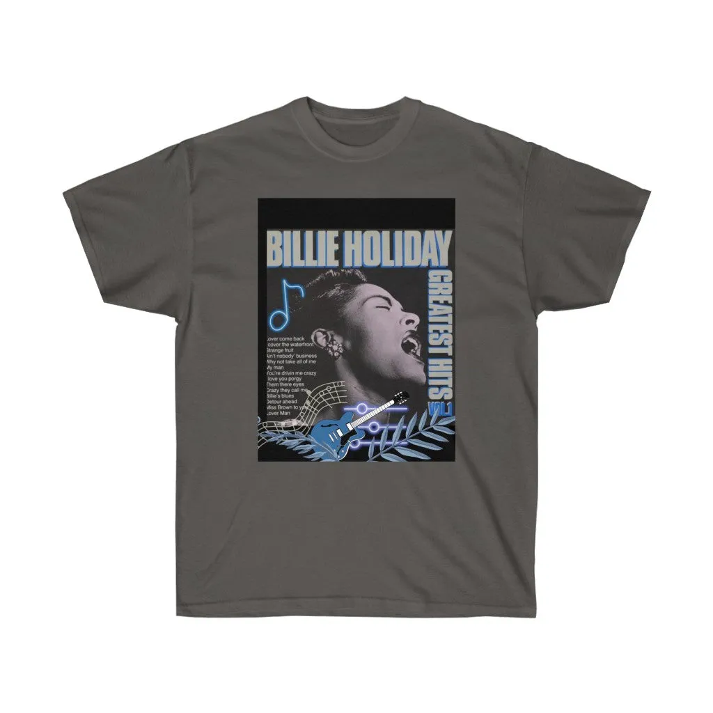 Unisex Billie Holiday Cotton Tee