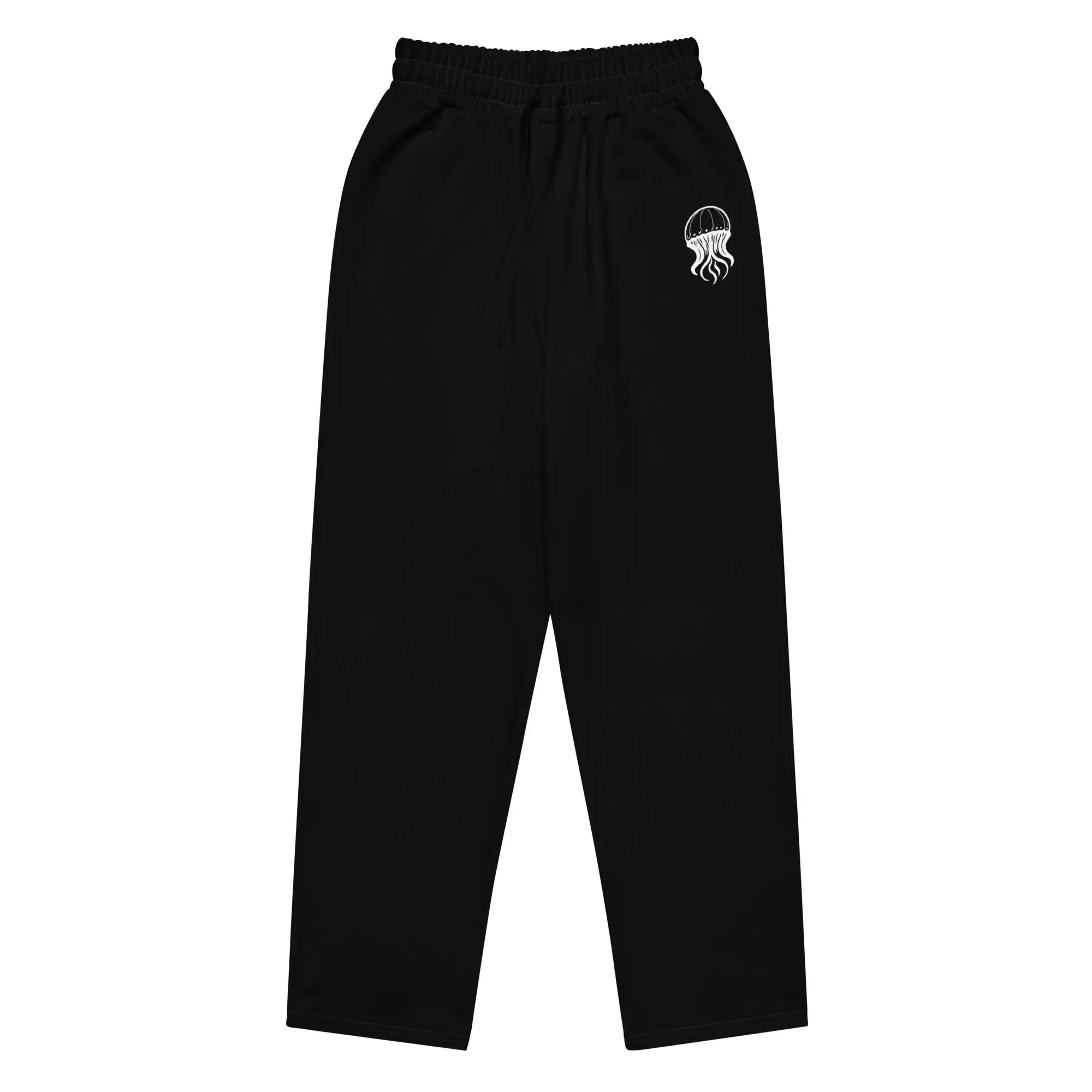 Unisex Wide-leg Joggers - Noir