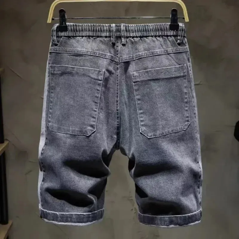 UrbanFlex Herren Jeans Shorts mit Loose Fit