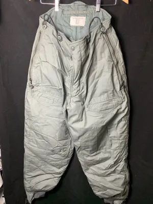US Air Force Extreme Cold Weather Type F-1B F1B Pants Trousers USAF - Size 30