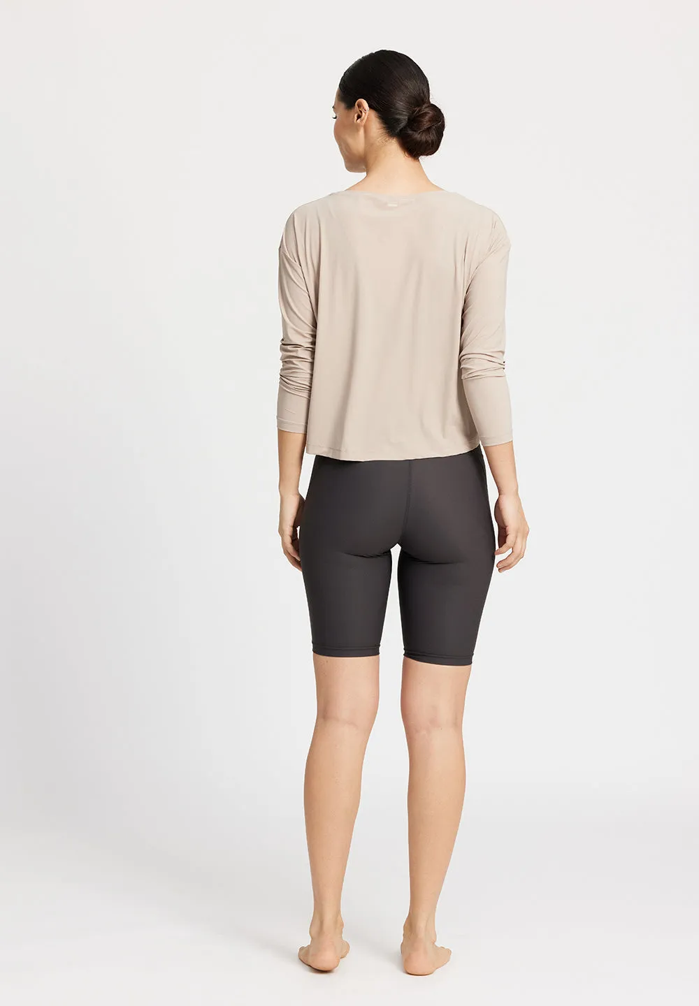 Vigga Tee Loose Shirt - mocha
