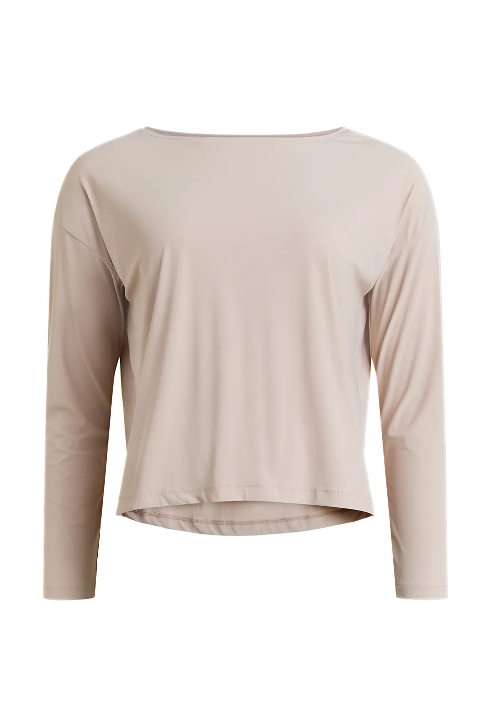 Vigga Tee Loose Shirt - mocha