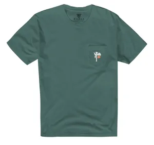 VISSLA ECOLOGY CENTER PREMIUM PKT TEE - PNE