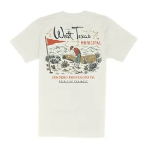 West Texas Municipal Tee in White