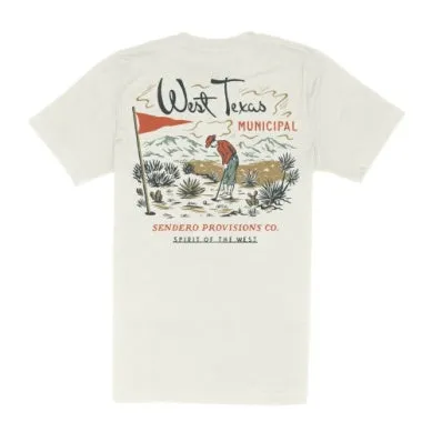 West Texas Municipal Tee in White