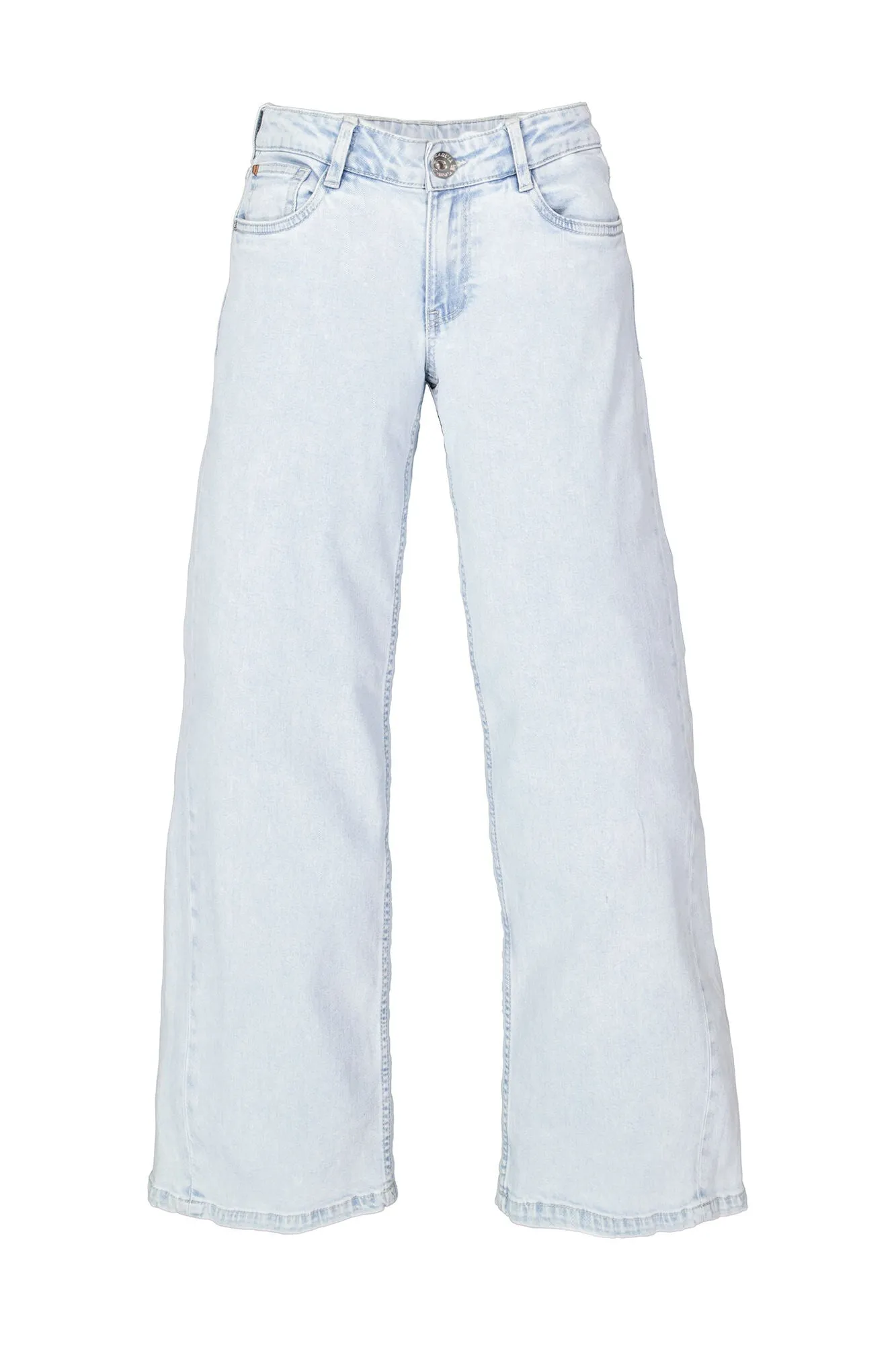 Wide Leg Jeans | Bleached