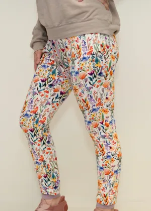 Wild Blossoms Adult Joggers