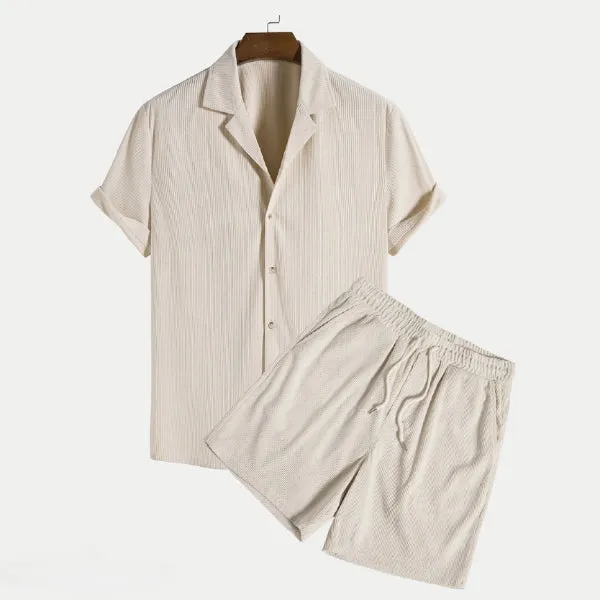 William- Polo Shirt & Shorts Set for Men