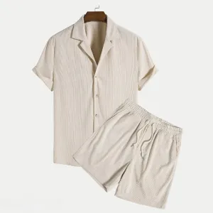 William- Polo Shirt & Shorts Set for Men