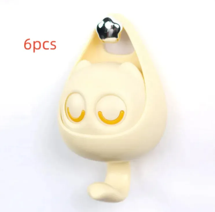 Winking Cat Wall Hooks