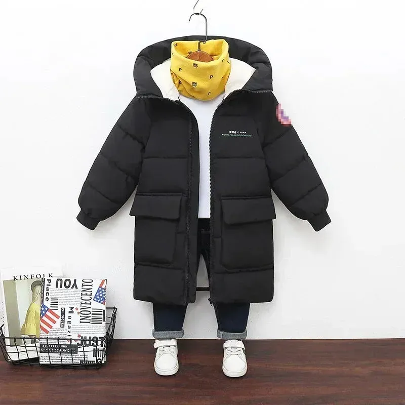 Winter Boys' Hooded Down Jacket