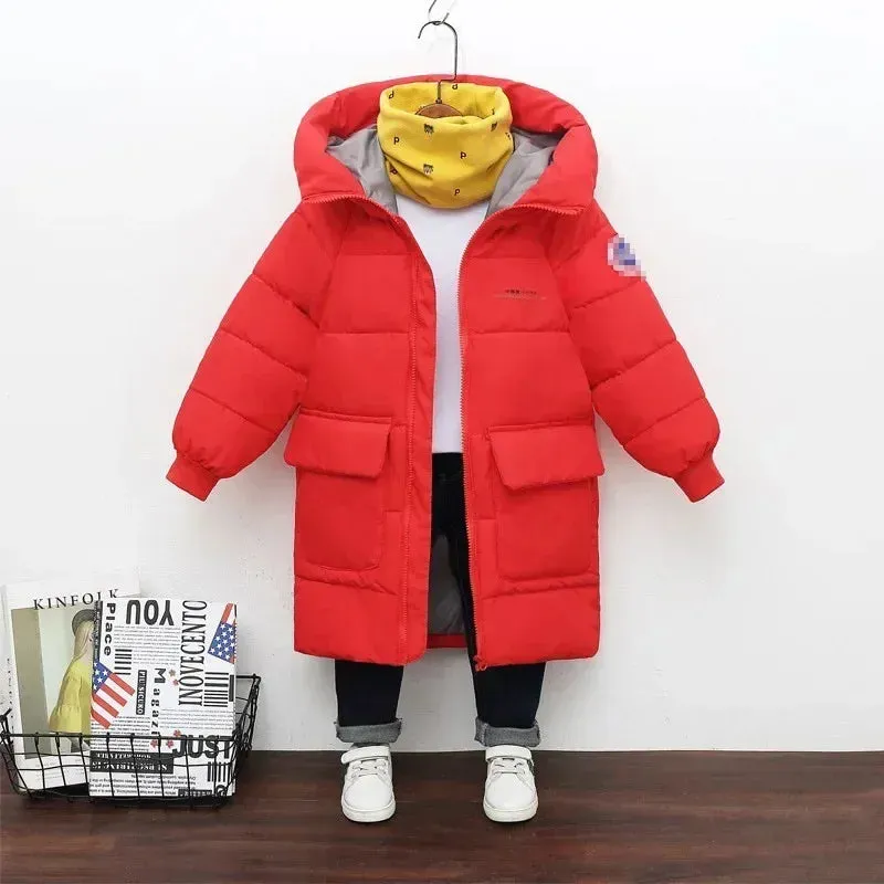 Winter Boys' Hooded Down Jacket