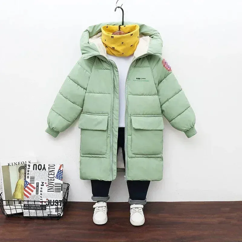 Winter Boys' Hooded Down Jacket