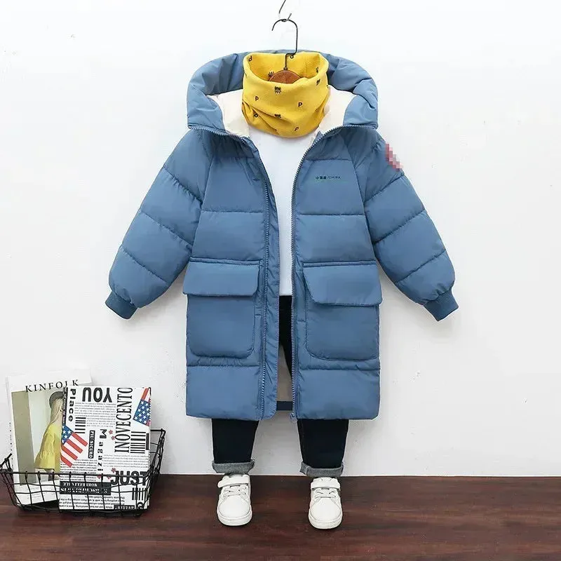 Winter Boys' Hooded Down Jacket