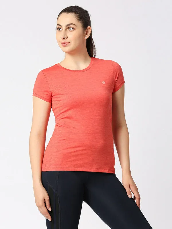 Women Red  Solid Tops & T-Shirts-4W-CRUISER TEE_4W-CR
