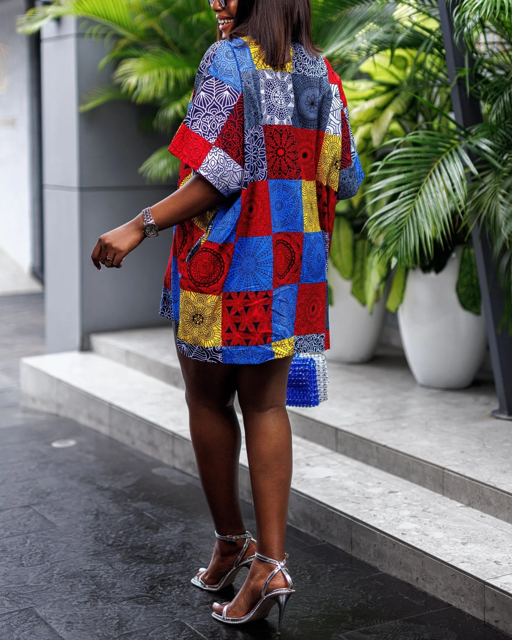 Women's Casual Print Loose Shift Top