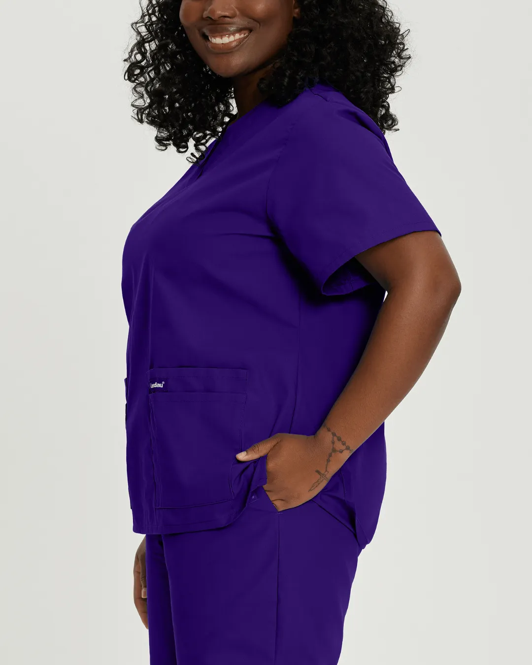 Women's Essentials Scrub Set - Grape