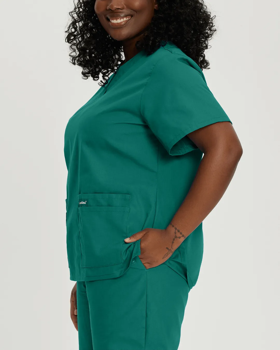 Women's Essentials Scrub Set - Hunter Green