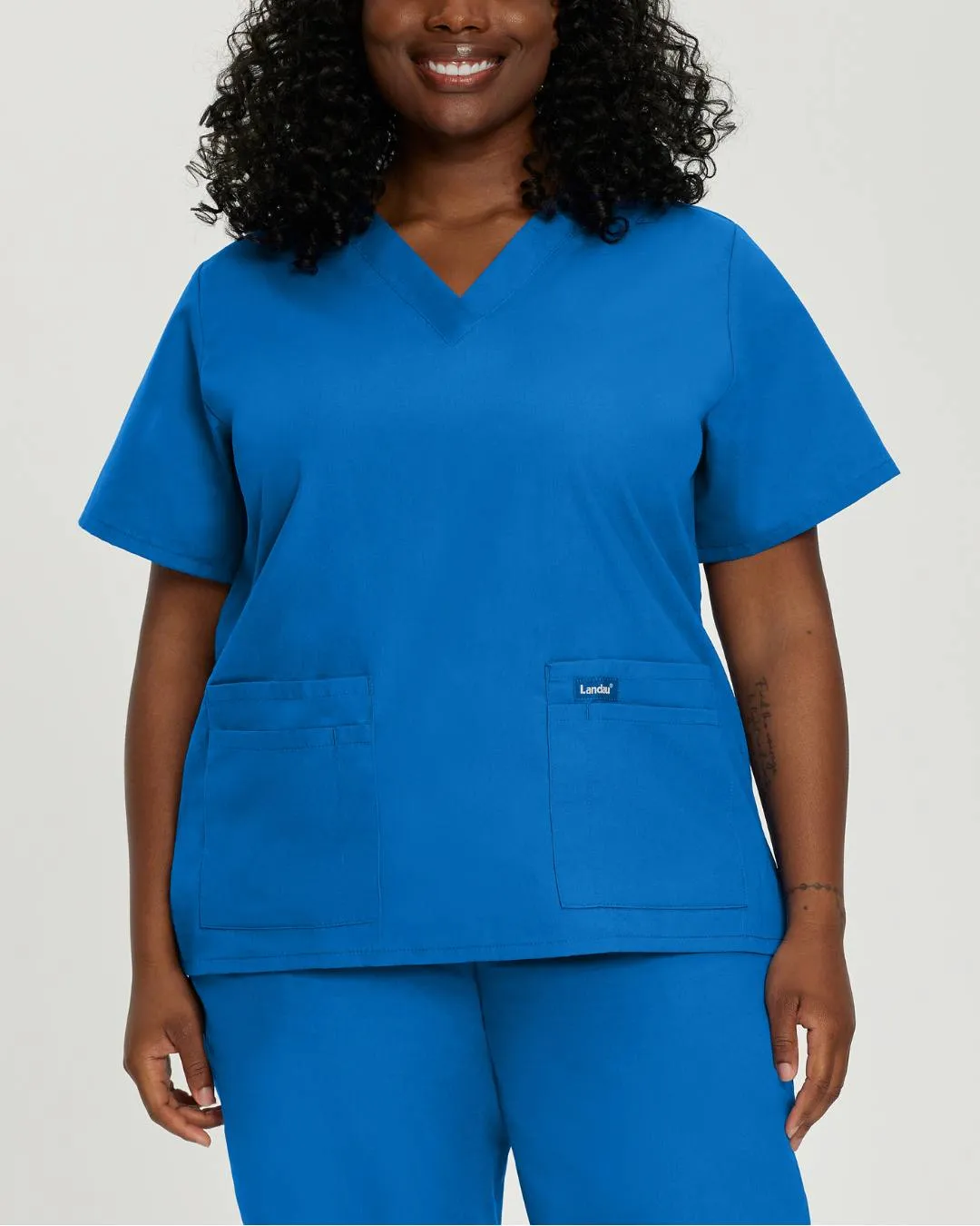 Women's Essentials Scrub Set - Royal Blue
