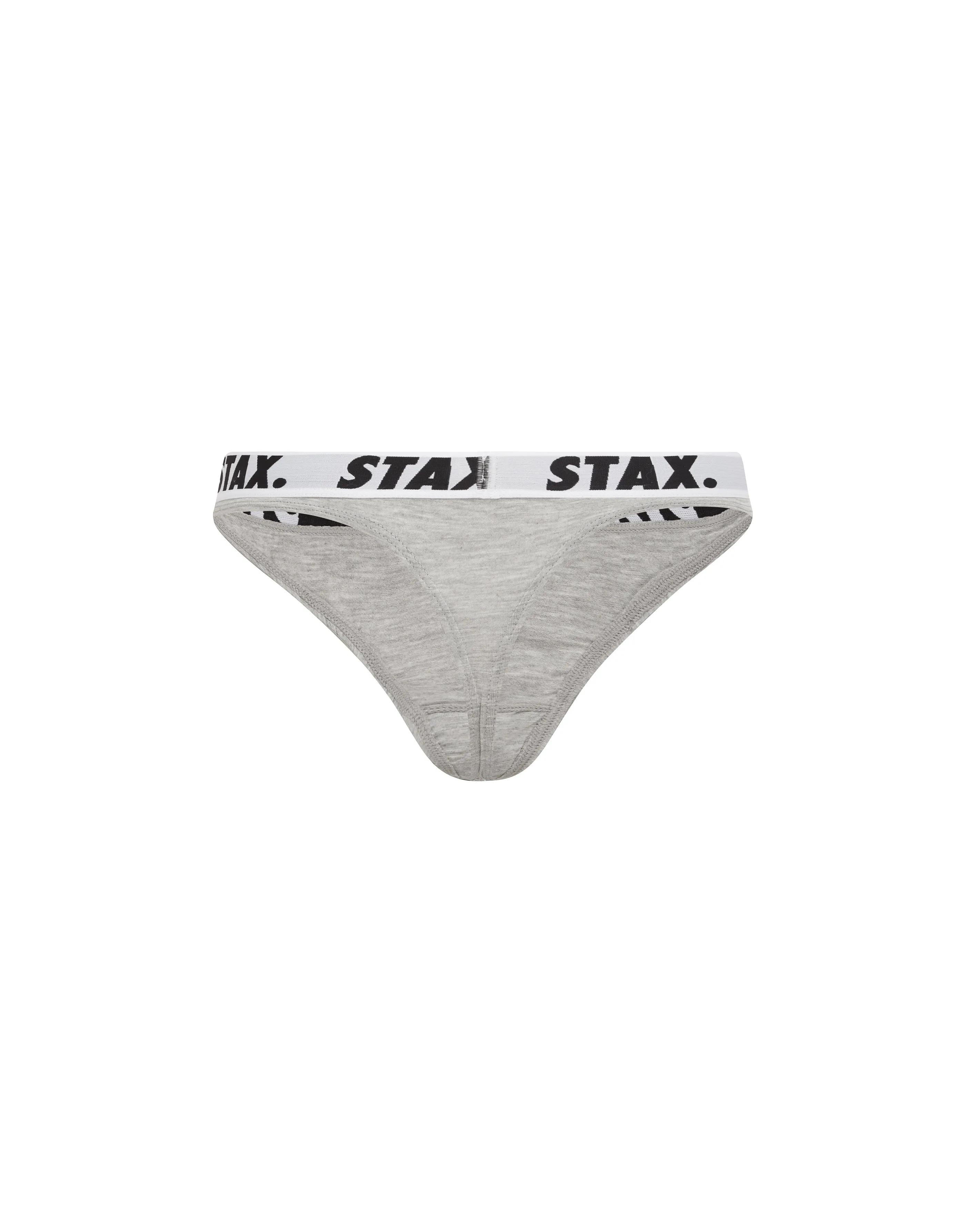 Womens G-string - Marle Grey