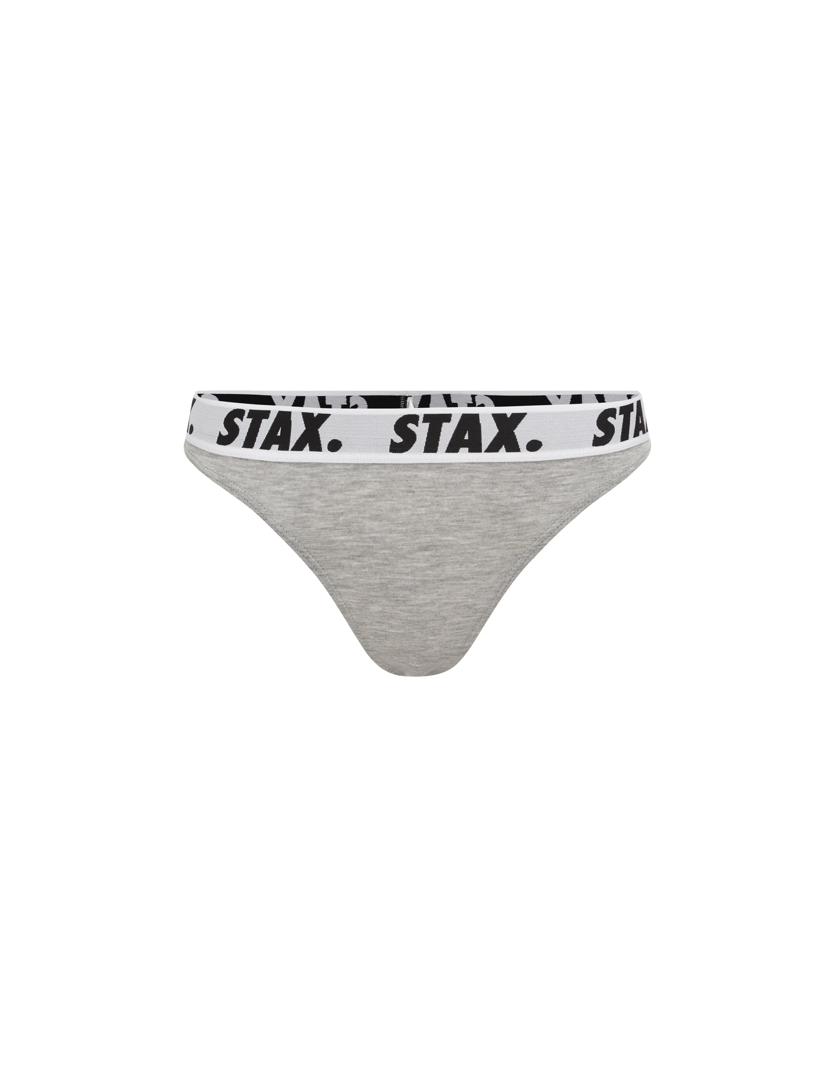 Womens G-string - Marle Grey